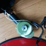 Suspension tole émaillée rouge Rolly 42 cm