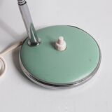 Vintage lacquered metal desk lamp