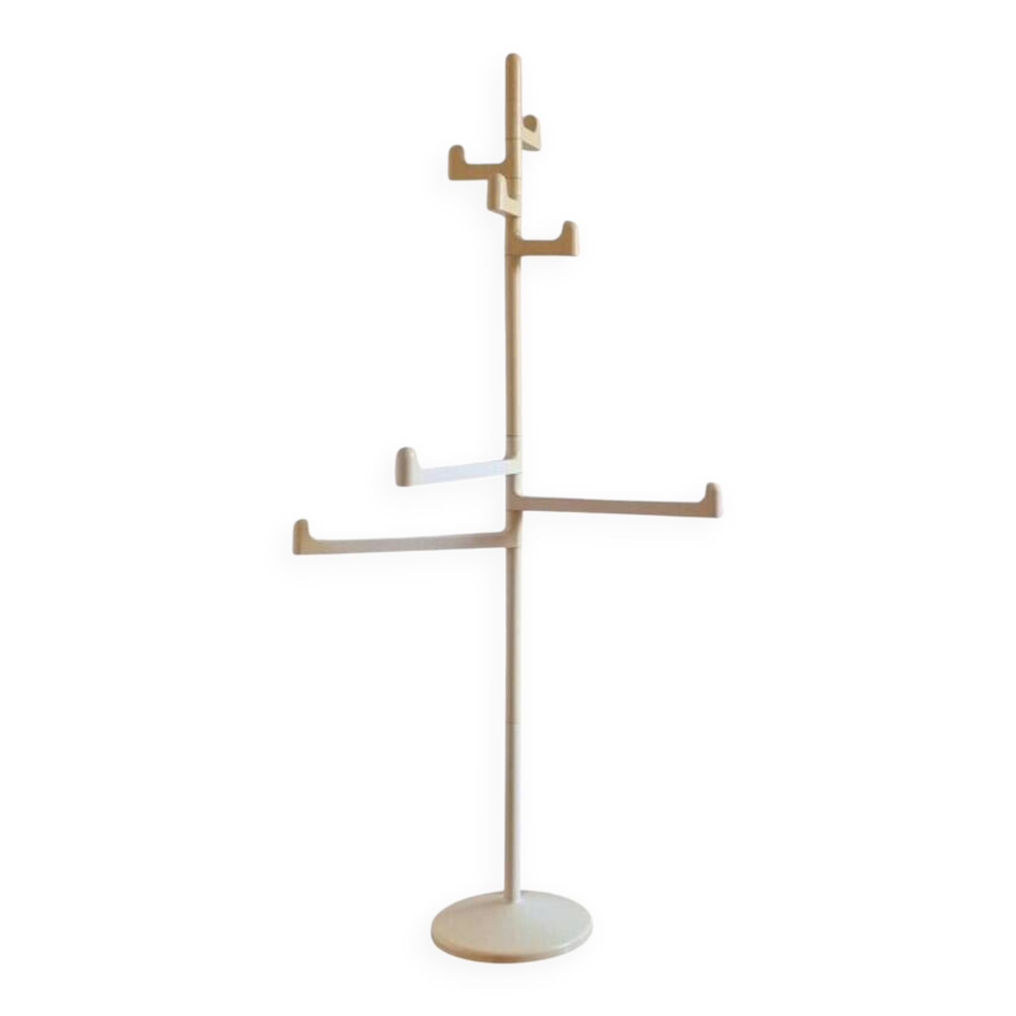 Midcentury Floor Coat Rack Gedy, Makio Hasuike, Italy, 1970s