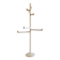 Midcentury Floor Coat Rack Gedy, Makio Hasuike, Italy, 1970s