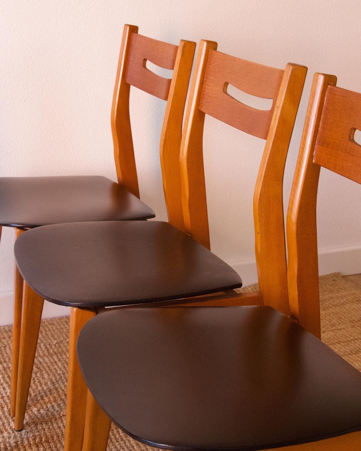 5 Scandinavian chairs 60s