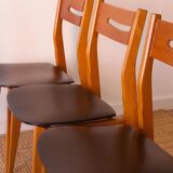 5 Scandinavian chairs 60s