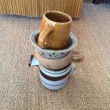 5 tasses en grès