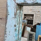 Burmese teak mirror