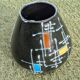 Ceramic vase attributed to Vallauris vintage 1960