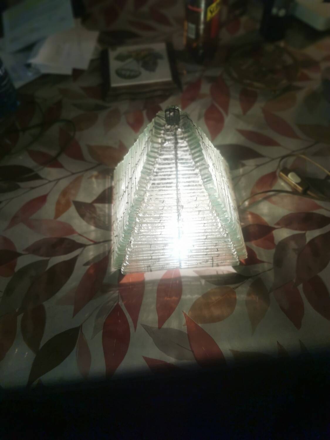 Pyramid lamp