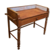 Wooden toilet table