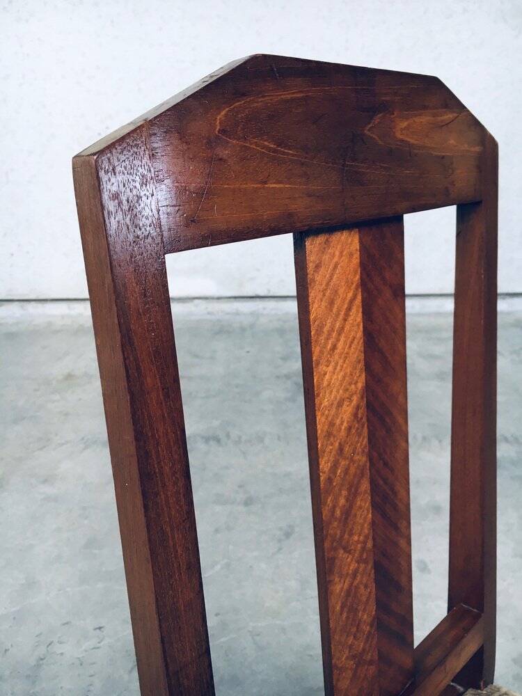 Dutch Modern Hague School Dining Chair, Netherlands, 1930s