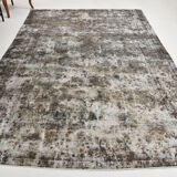 8x11 distressed antique vintage rug 333x230cm