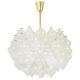 Glass Tulipan chandelier by Kalmar, Austria, 1960s