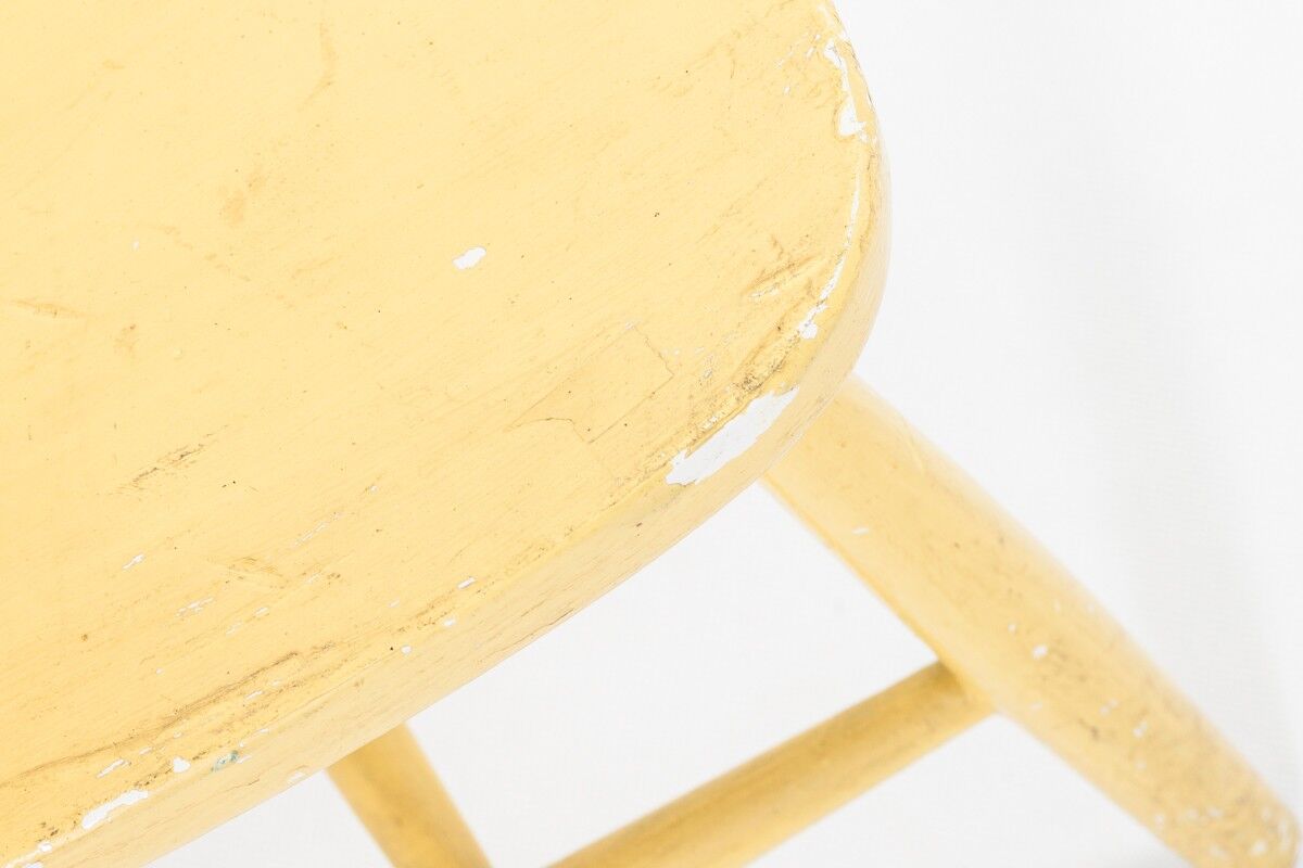 Yellow kids chair