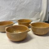 Set of 4 stoneware bowls