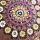 Vintage hand-embroidered tablecloth 135x280 cm