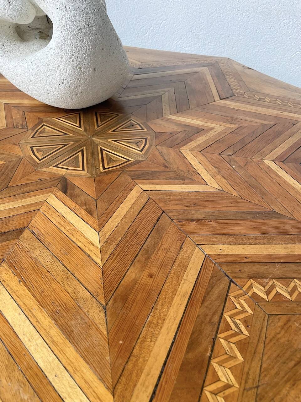 19th century inlaid side table