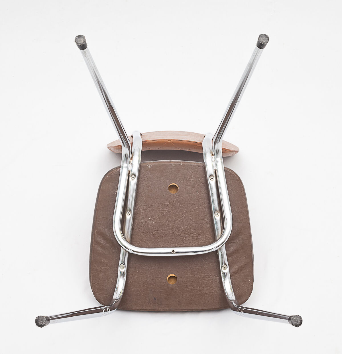 Set of 6 vintage kitchen chairs, 1970