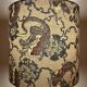 Special accent lamp made from MCM vase with Japanese dragon shade.