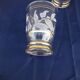 9 granite glasses and golden eder glasses H 9 cm