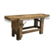 Ancien établi en bois