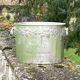 Moet Chandon pewter vasque. Vintage Oval shaped champagne bath