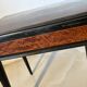 Coiffeuse ancienne style Napoléon III – Bois noirci et loupe de noyer
