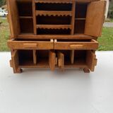 Buffet en bois meublé pour poupee