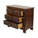 Vintage Carved Oak Cabinet/Chest of Drawers with Mythical Figures