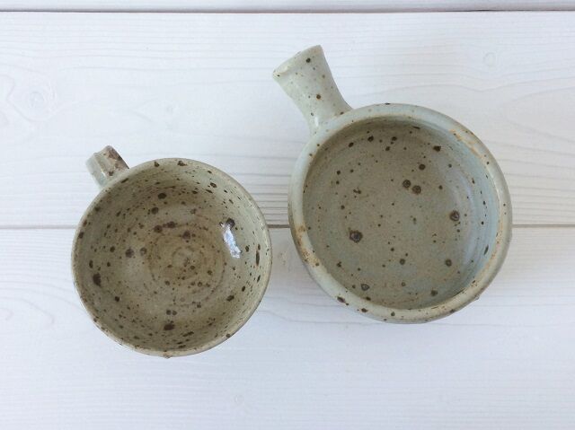 Gustave Tiffoche 70s Pyrets Sandstone Cup Lot