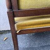 Louis XVI style oak chair