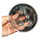 Set of 6 Roemer wine glasses Crystal flutes engraved garland 1900