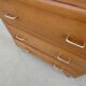 commode vintage en bois pieds compas