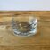 Thick glass round ashtray