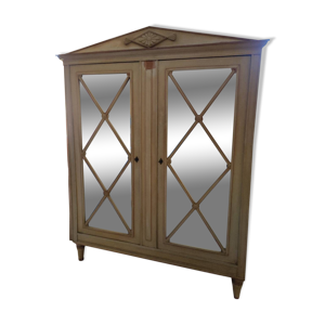 Armoire 2 portes miroirs