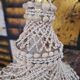 Shell chandelier