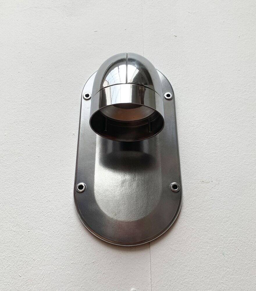 Vintage Danish Pipeline wall lamps by Ole Pless Jørgensen for Nordisk Solar, set of 2.