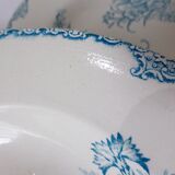 4 vintage hollow plates in iron earth from L&G model Carnations 220517