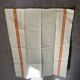 Duo of new mixed tea towels in linen and cotton, XL