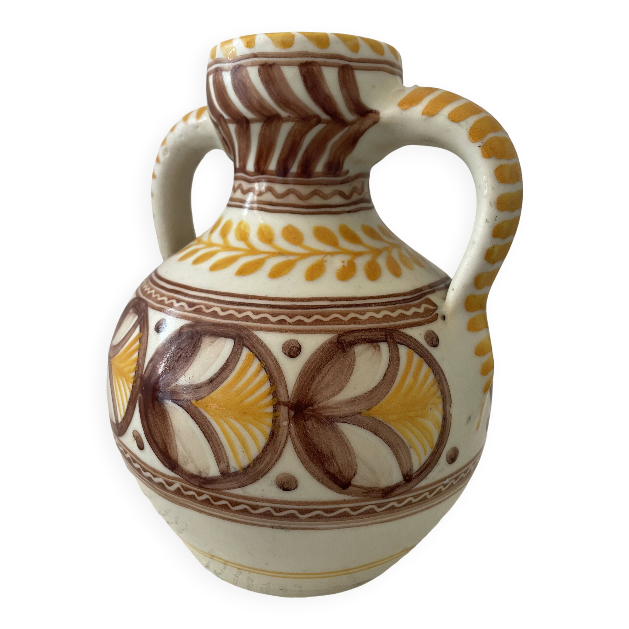 Vase en Ceramique espagnole ancienne de l'artiste S. Timoneda Talavera