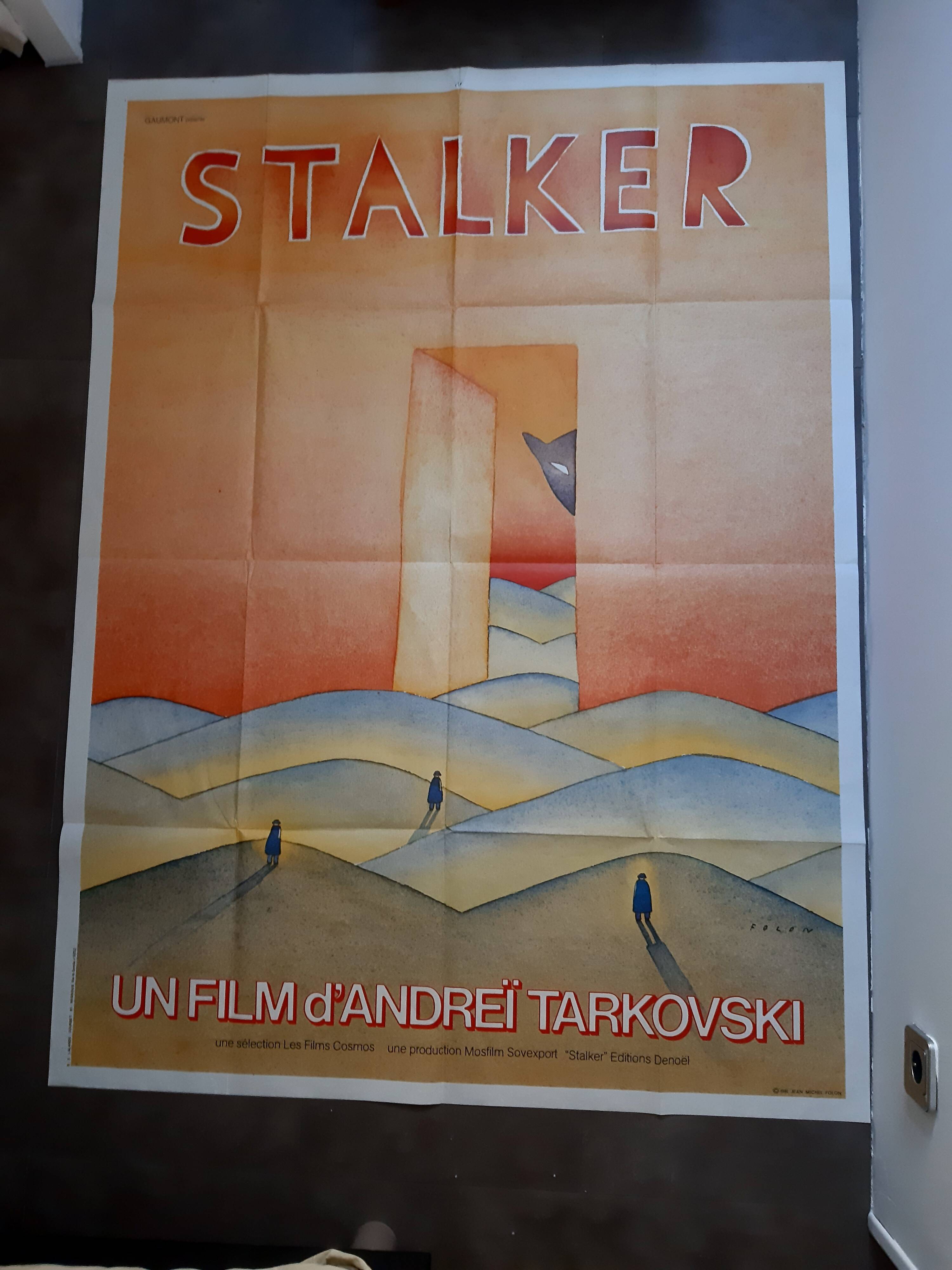 Original Cinema Poster Stalker Folon
