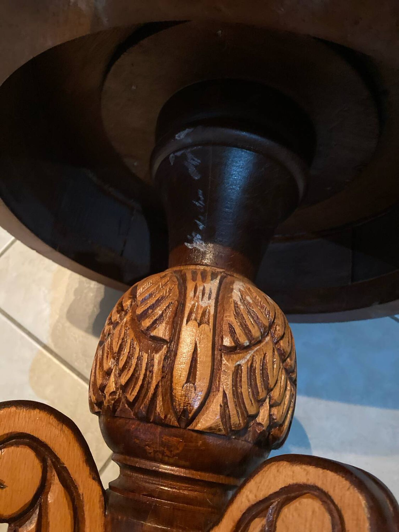 Table d'appoint sellette marocaine