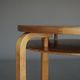 Alvar Aalto Model 70 two-tier Side Table in birch wood. Finland 1940s