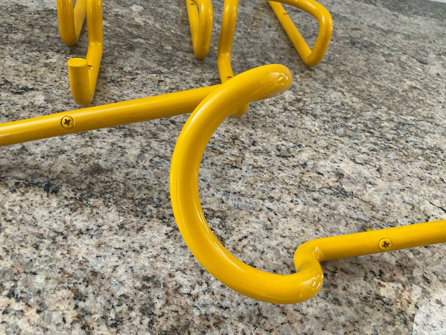 Series of 4 “Taka” hooks by Cesar Rota Nodari Acerbis