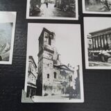 Set of 6 vintage black and white photos of Nimes