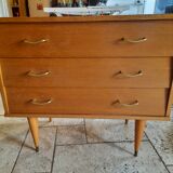 Chest of drawers year 60 foot spindle