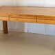 Solid elm desk Maison Renew, France 1980s