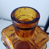 Empoli amber glass carafe