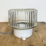 Vintage White Porcelain Ceiling Light, 1970s