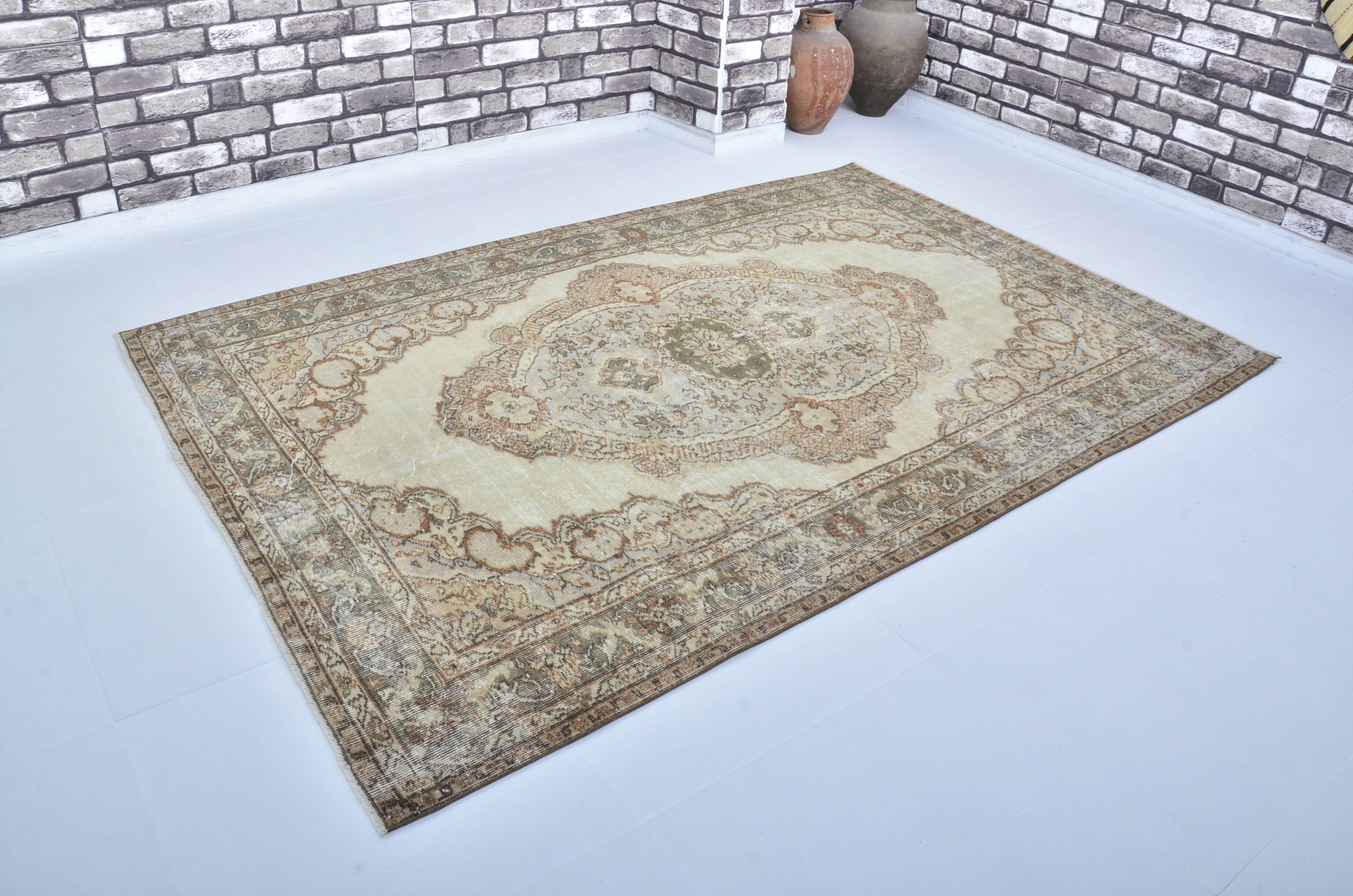 Tapis vintage turc Oushak sku 3273