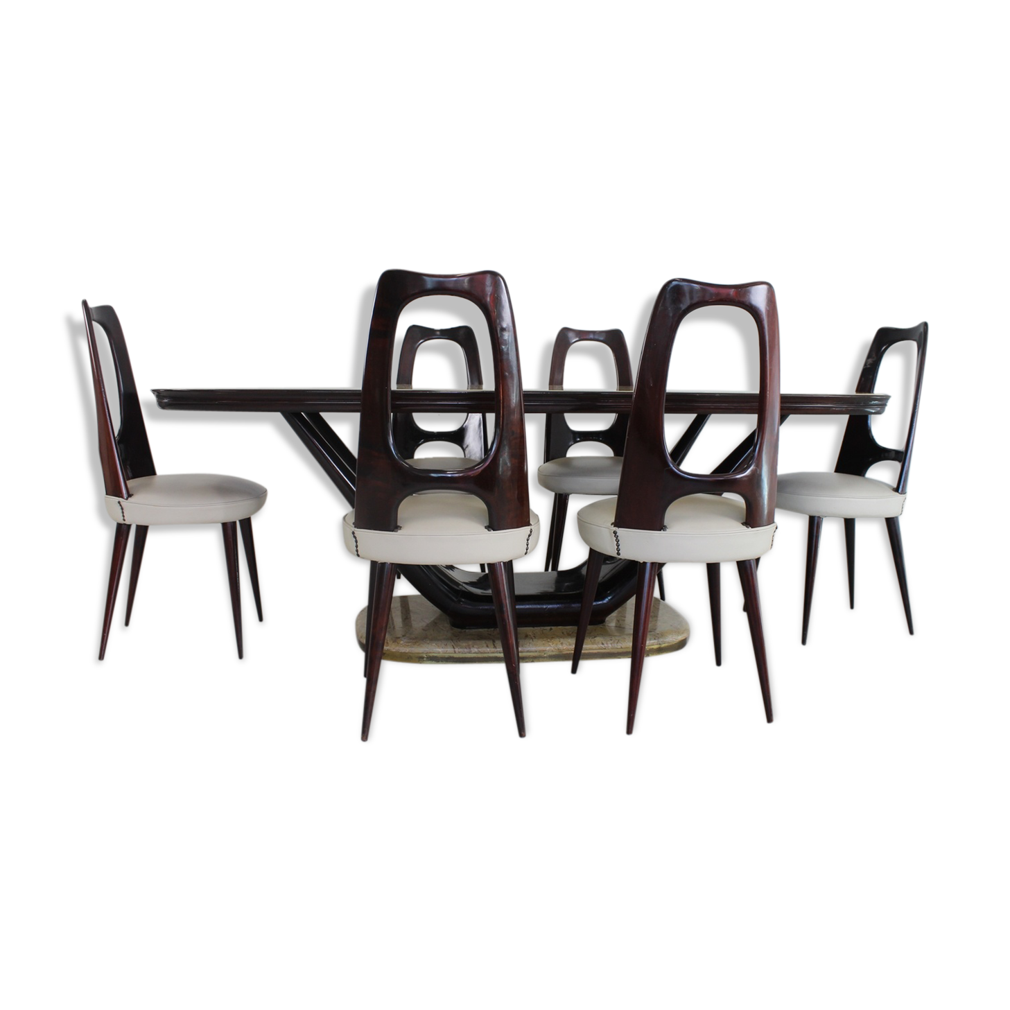 Italian dining set by Vittorio Dassi