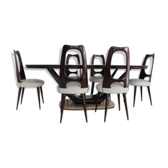 Italian dining set by Vittorio Dassi