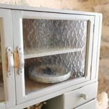 Vintage shelf, high Parisian sideboard